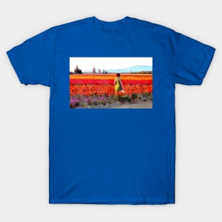 Afternoon in the Tulip Fields T-Shirt